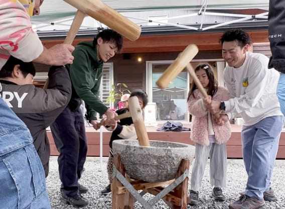 餅つき大会